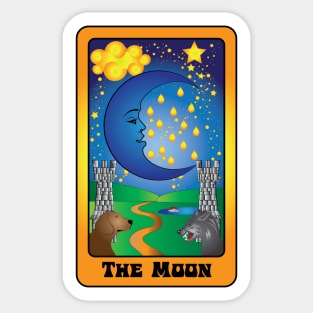 The Moon Sticker